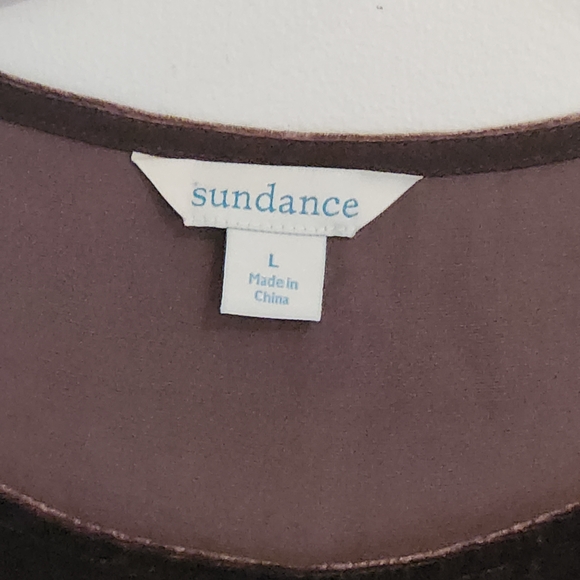 Sundance Velvet Short Sleeve Tee - Rich Chocolate - Picture 3 of 10